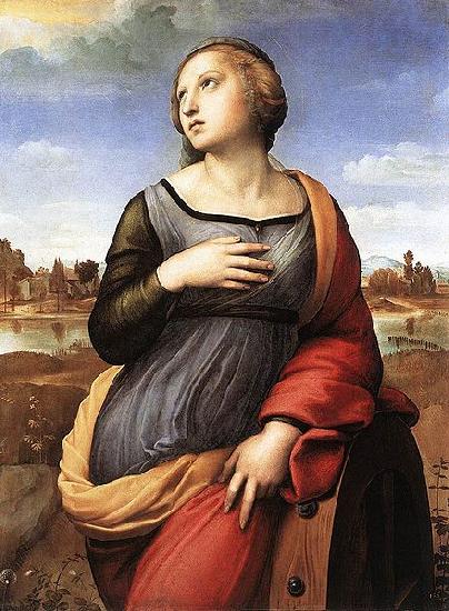 RAFFAELLO Sanzio St Catherine of Alexandria